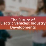 The Future of Electric Vehicles: Industry Developments