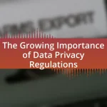 The Growing Importance of Data Privacy Regulations