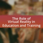The Role of Virtual Reality in Education and Training