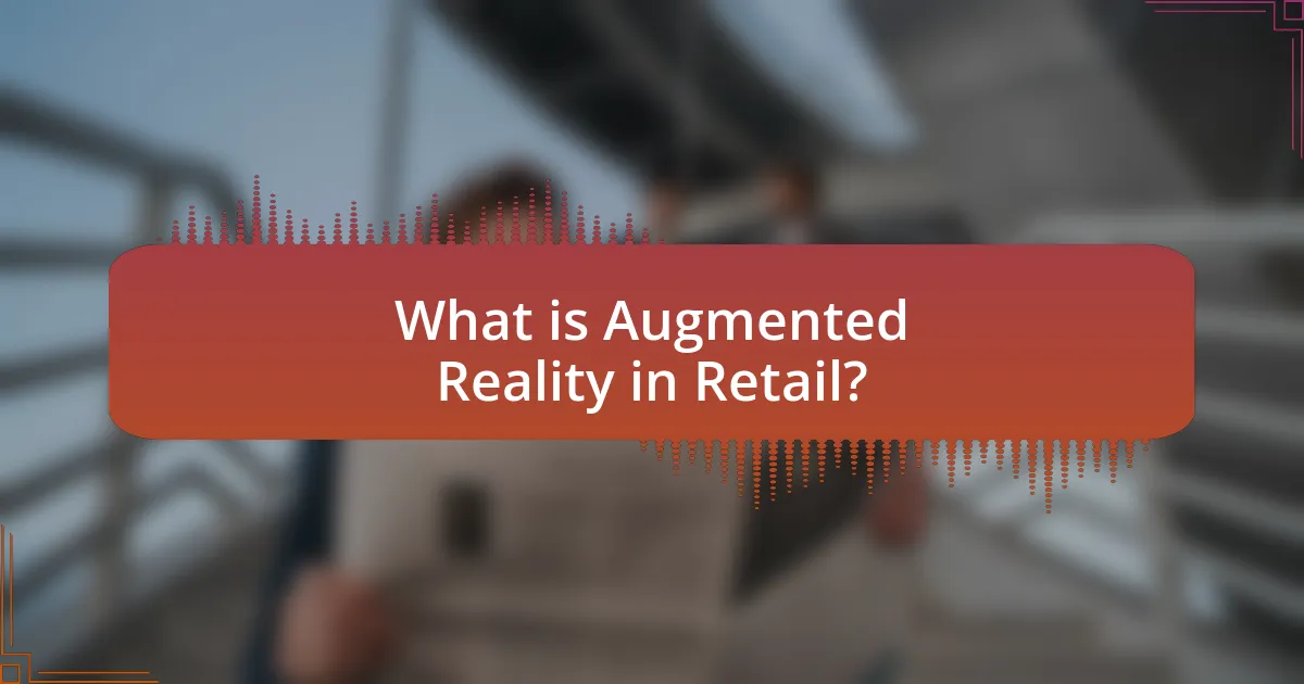 What is Augmented Reality in Retail?