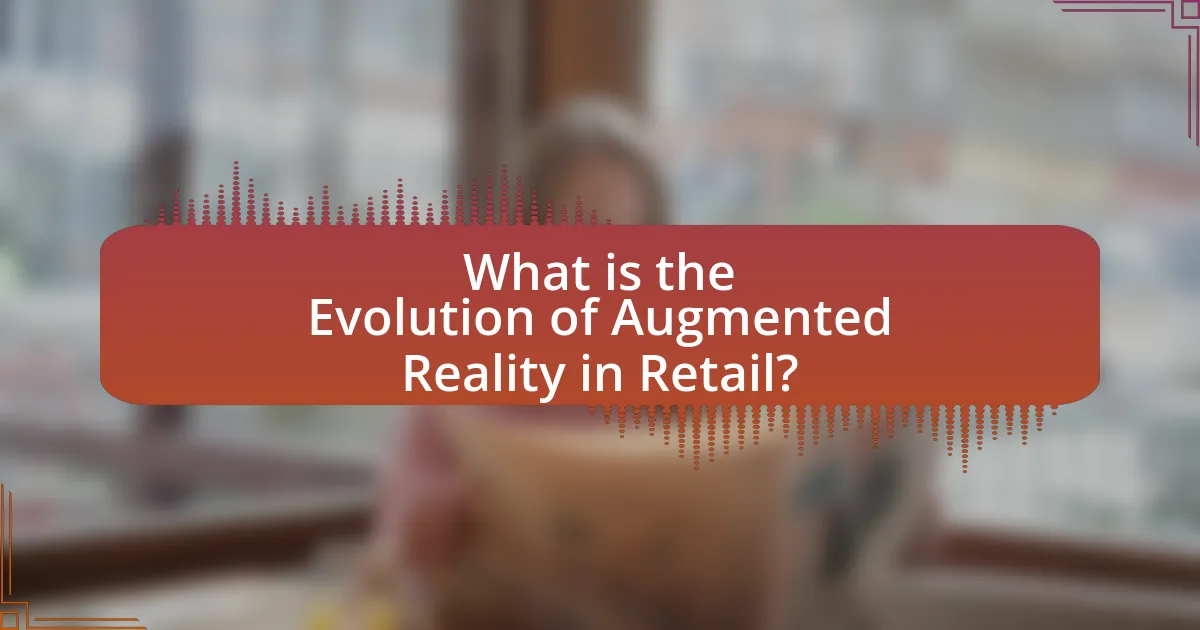 What is the Evolution of Augmented Reality in Retail?